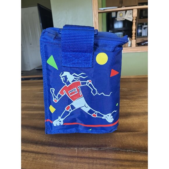 PEPSI Mini Cooler Bag 1980s Cola Shoppers Drug Mart Soda - Picture 7 of 16